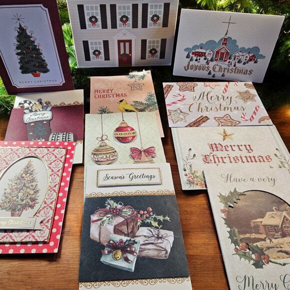 House of Christmas Cards - 40 Unique Designs - Hanukkah, Holiday, Santa, Christ - Picture 12 of 12